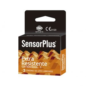 Sensor Plus Extra Resistente con Nonoxinol-9